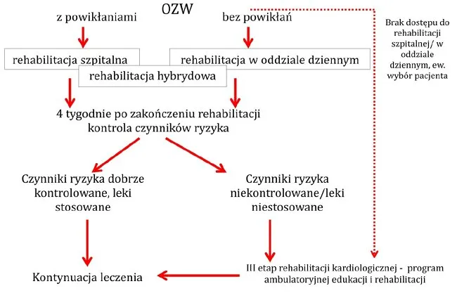 rodzaje rehabilitacji kardiologicznej schemat