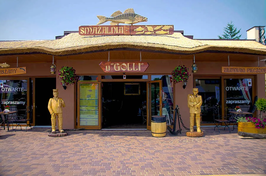 Świeża ryba smażona Władysławowo