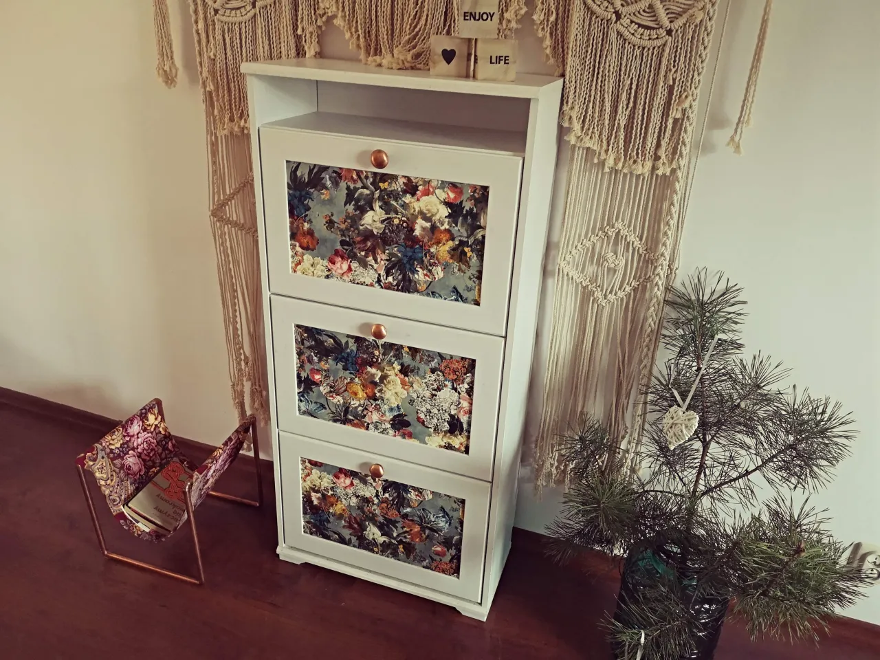 Szafka na buty DIY inspiracje