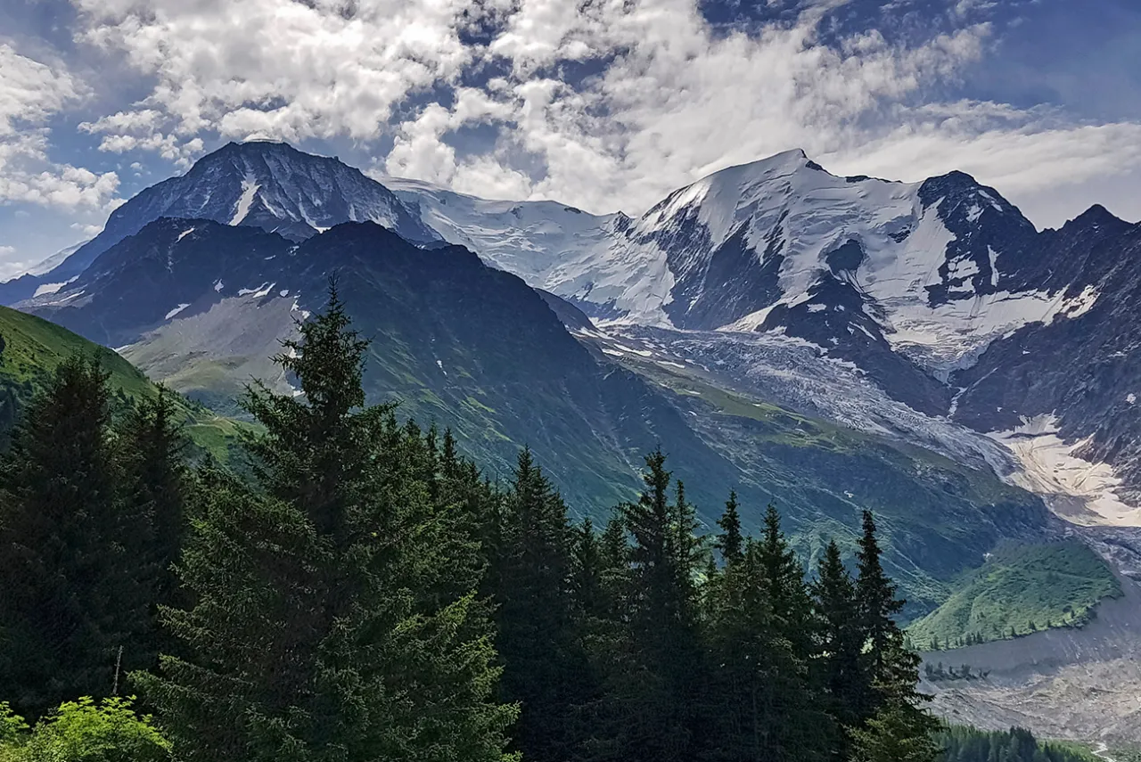 Zdjęcie Mont Blanc w jakim kraju? Odkryj jego granice i położenie