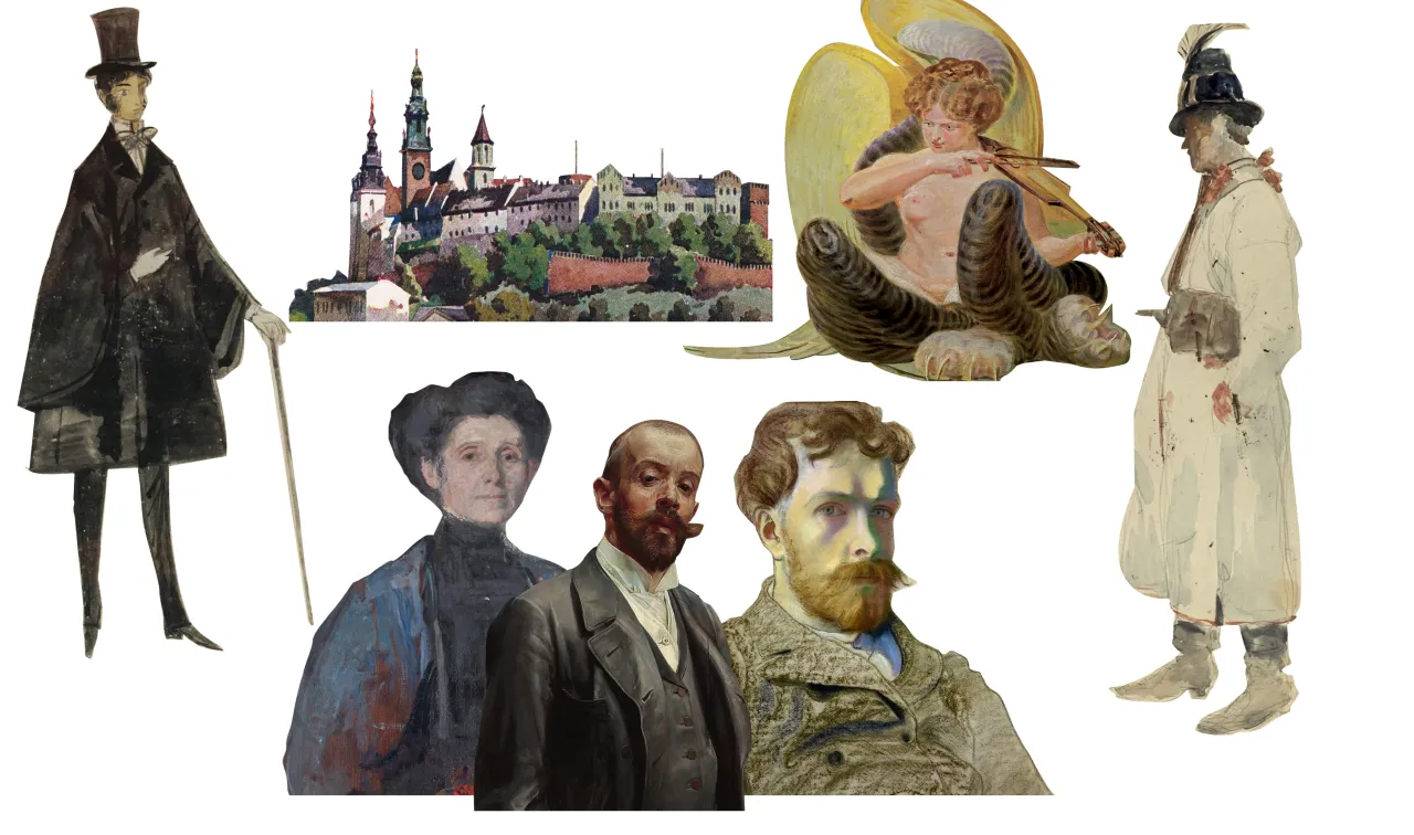 dekadentyzm sztuka Młoda Polska