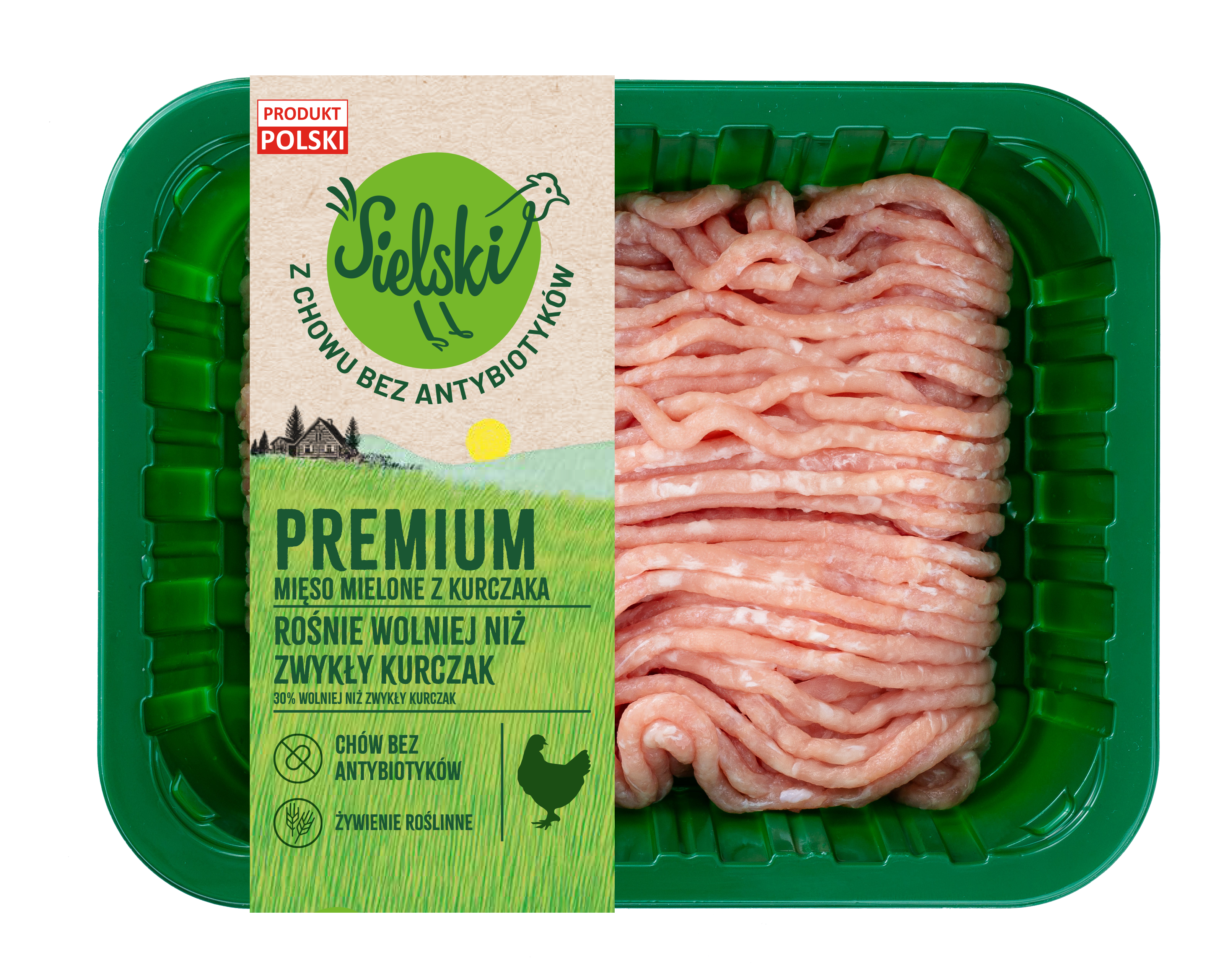mięso mielone drobiowe wysokiej jakości opakowanie