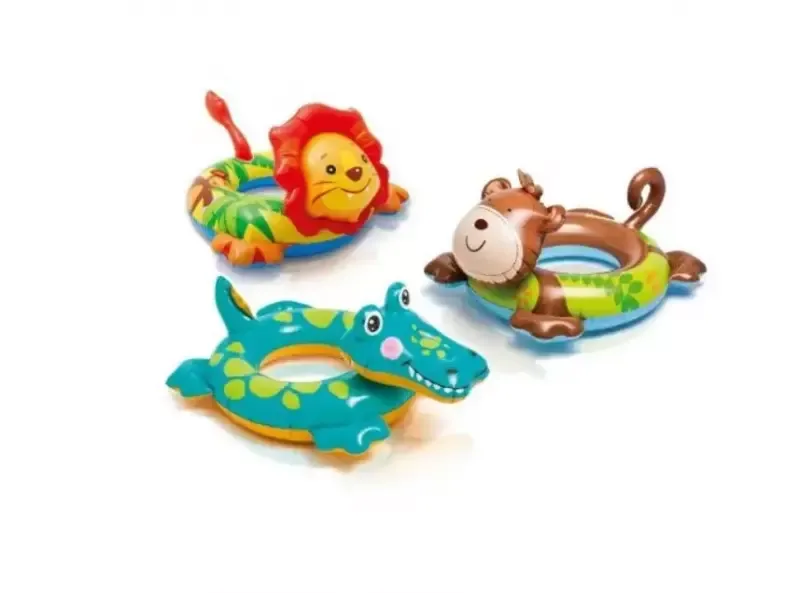 koła do pływania intex dla dzieci brokat wzory zwierzęta