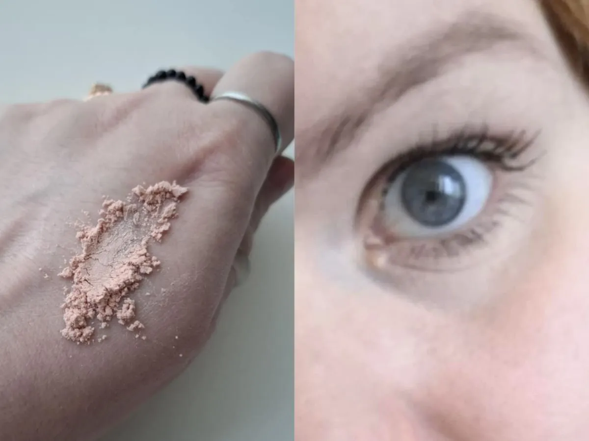 NAM puder rozświetlający do twarzy i pod oczy porównanie