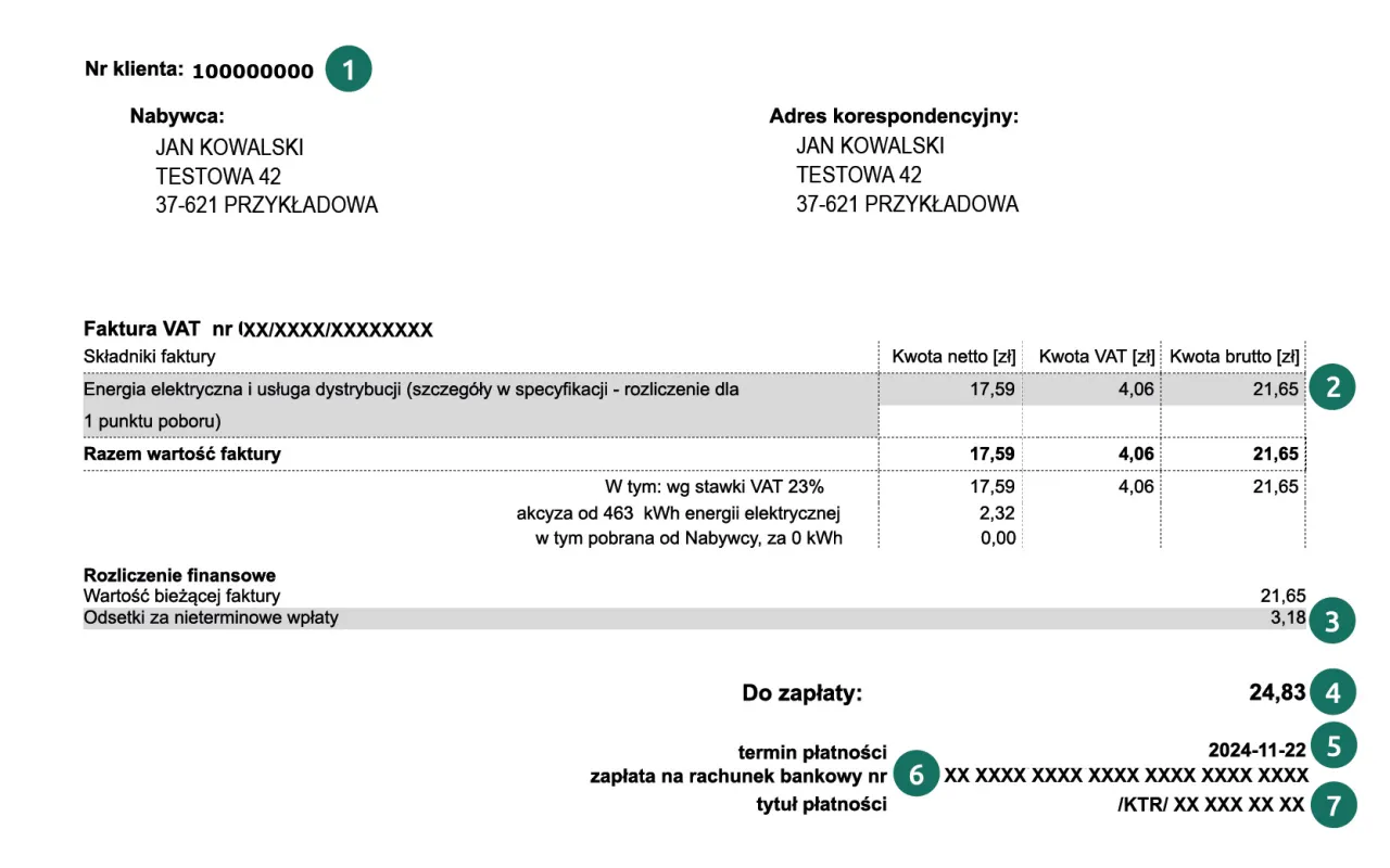 PGE eBOK zmiana okresu rozliczeniowego instrukcja