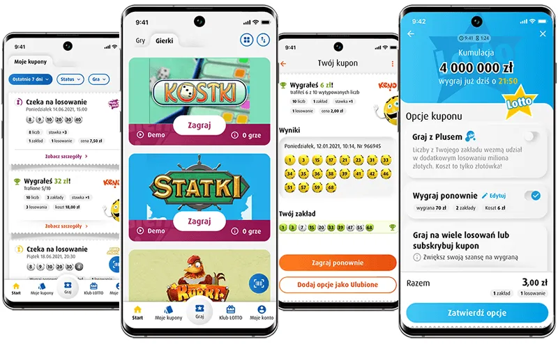 Strona główna lotto.pl i aplikacja mobilna