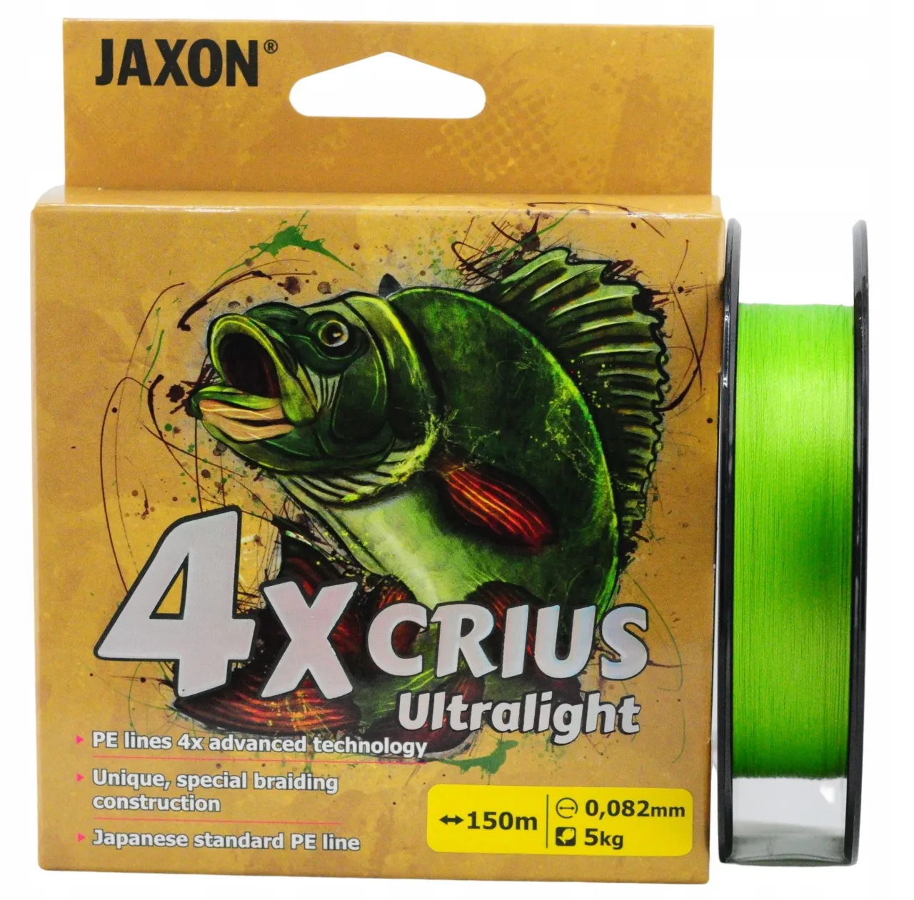 jaskrawa plecionka wędkarska fluo