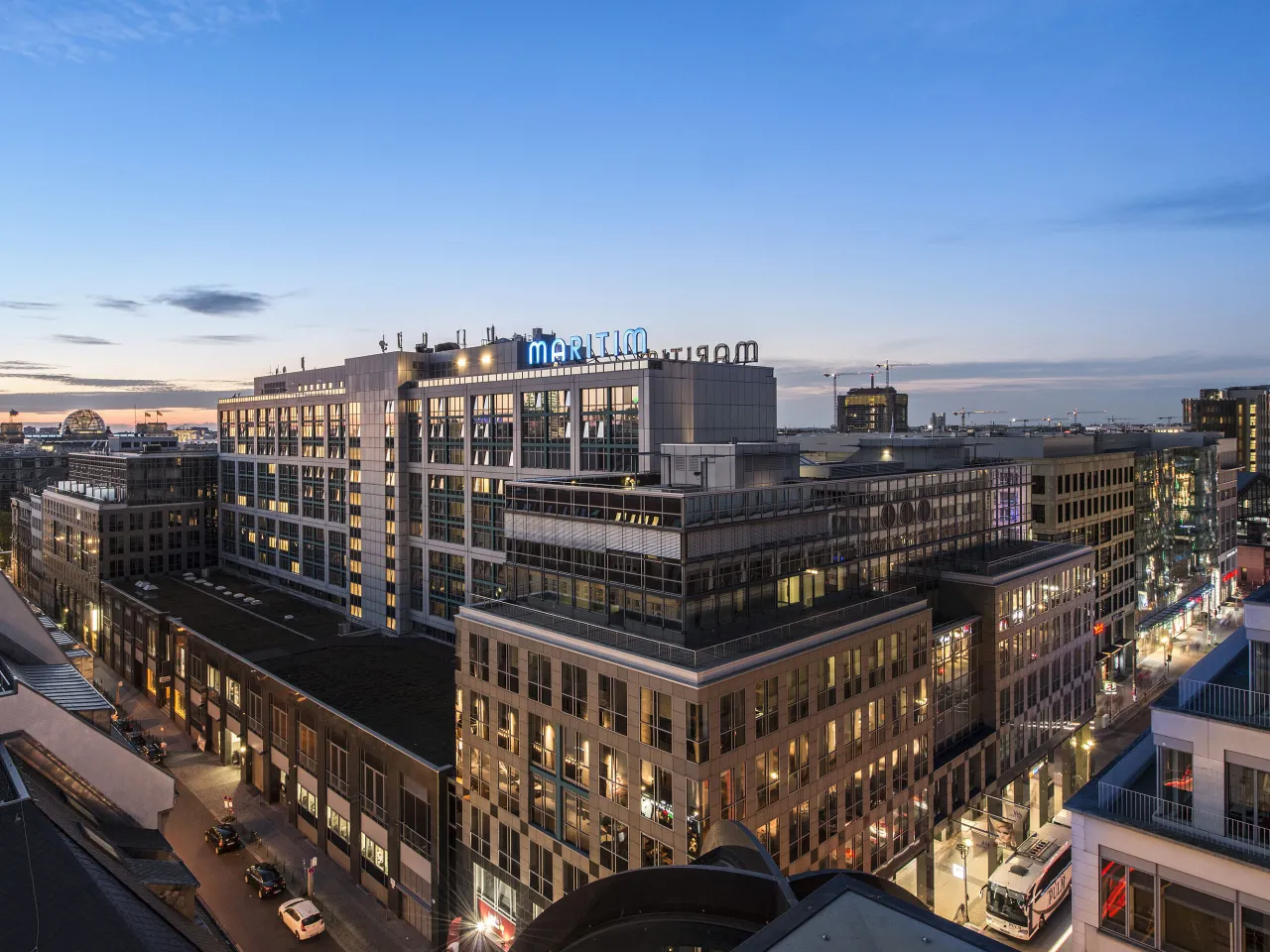 Maritim proArte Hotel Berlin Au&szlig;enansicht Friedrichstra&szlig;e