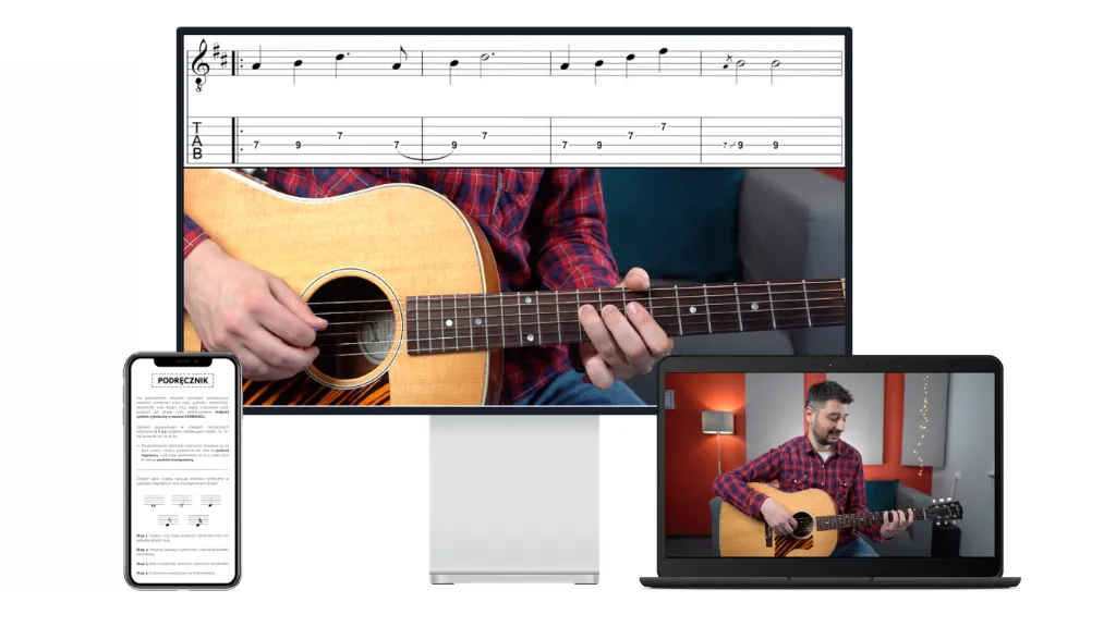 nauka gry na gitarze nauczyciel kurs online