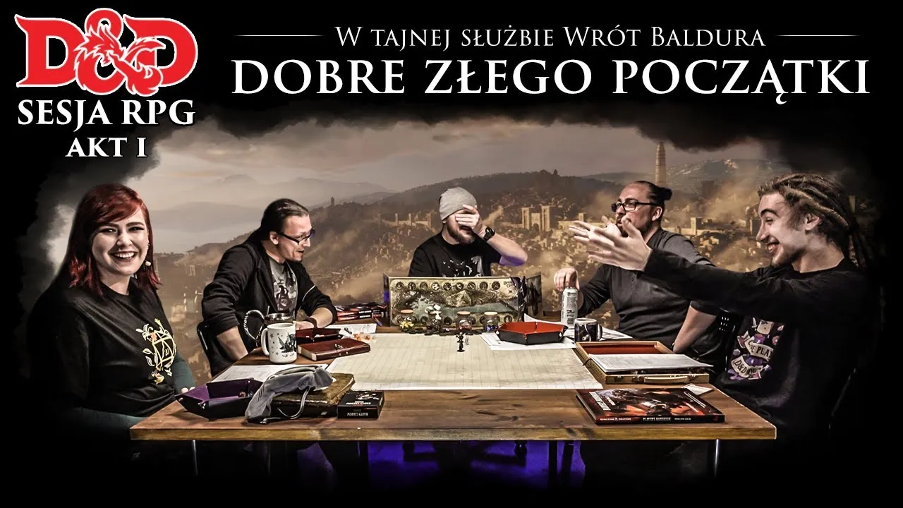 sesja Dungeons and Dragons gra fabularna