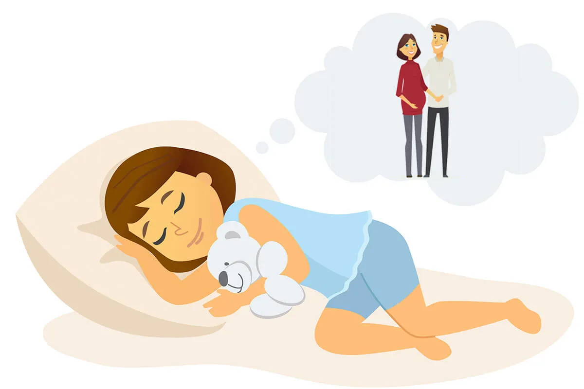 symbolika ciąży w snach, tajemniczy sennik