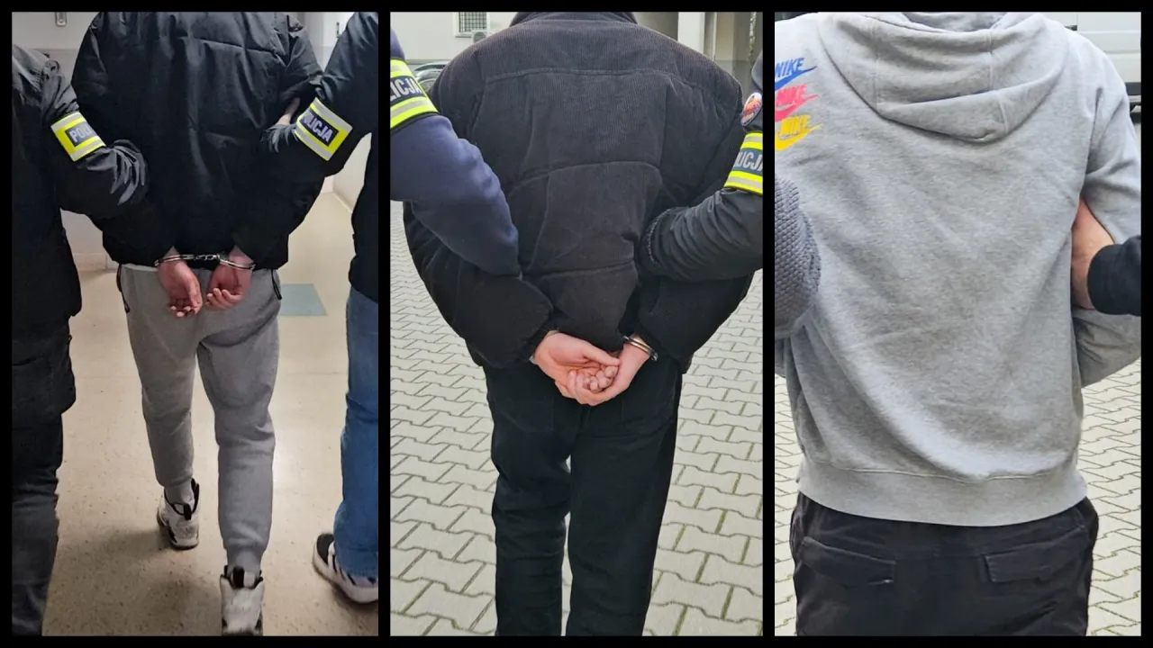 Policjant z kalkulatorem lub banknotami