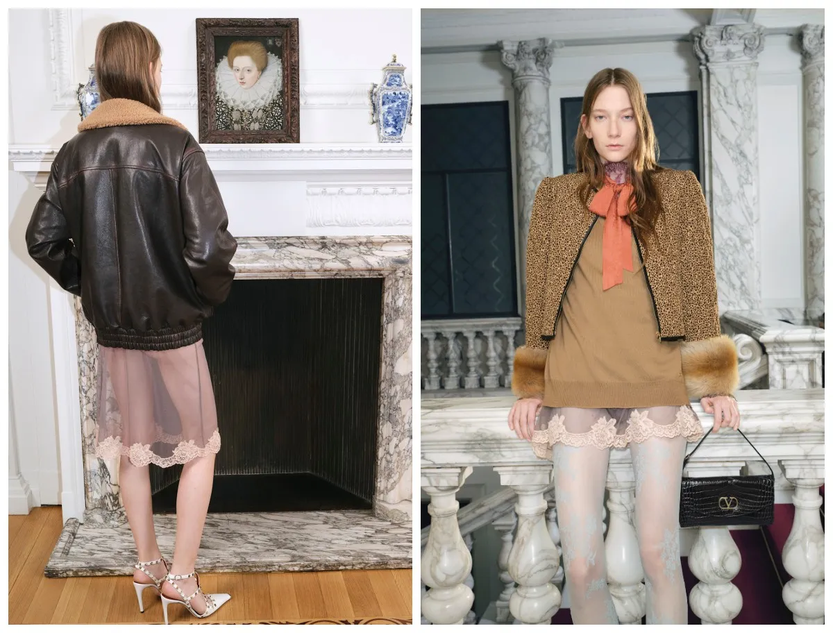 kobieta w sp&oacute;dnicy z halką, niewidoczna halka pod sp&oacute;dnicą, korzyści noszenia halki