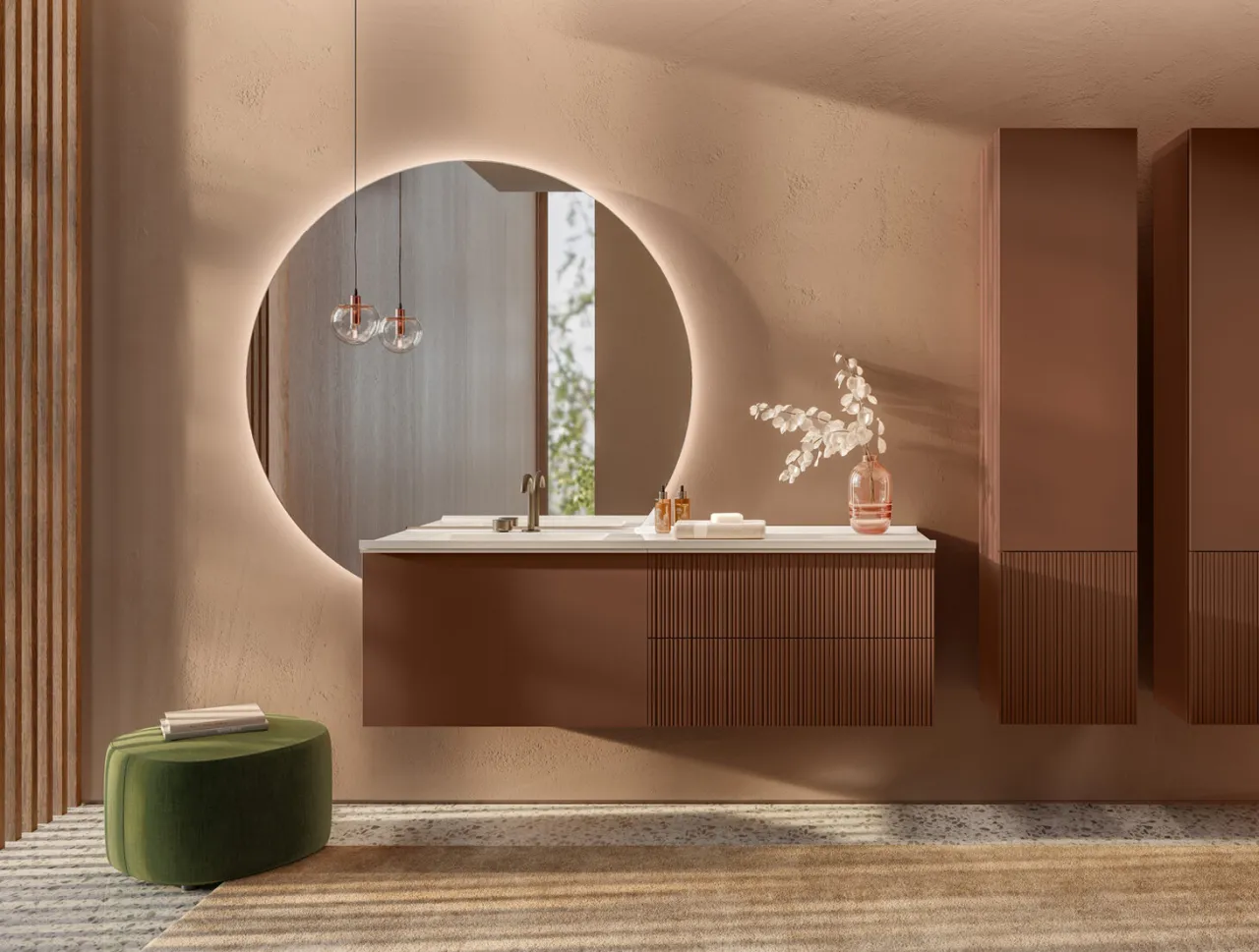 Lustro nad umywalką zachlapania