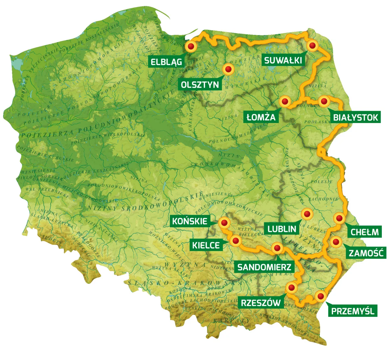 Green Velo trasa rowerowa