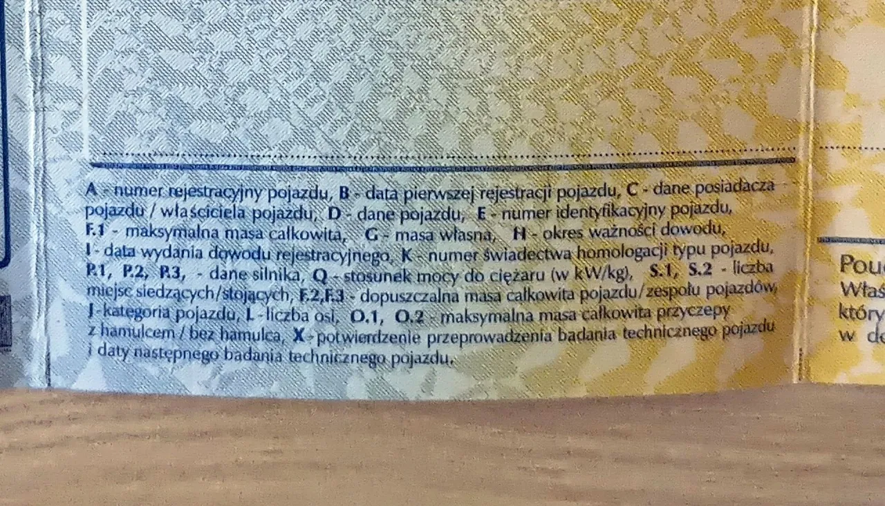 Zdjęcie Gdzie jest nr silnika w dowodzie rejestracyjnym? Sprawdź ważne informacje