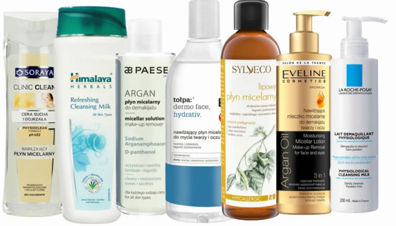 r&oacute;żne produkty do demakijażu por&oacute;wnanie