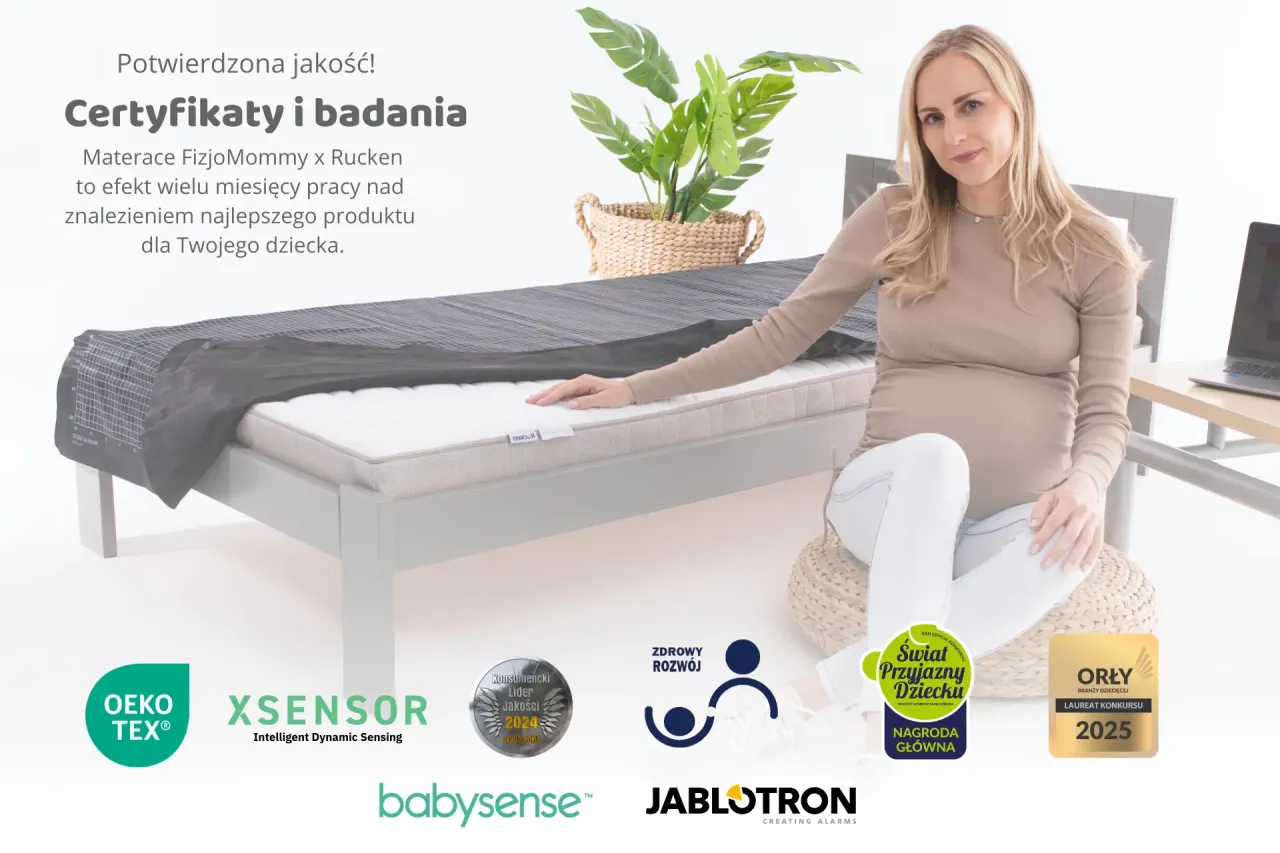 certyfikaty materac dla niemowląt Oeko-Tex IMiD PZH