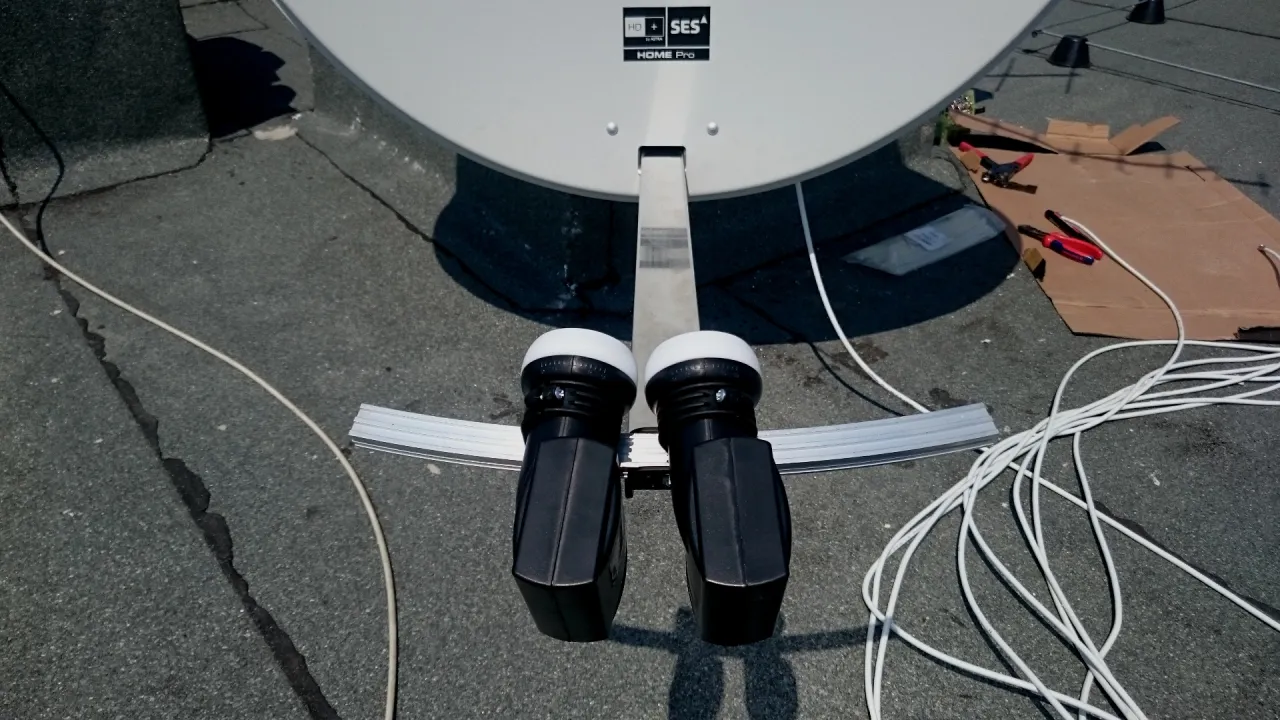 instalacja satelitarna zez Hot Bird Astra