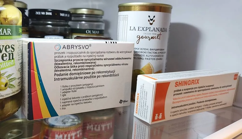 Szczepionka Shingrix opakowanie