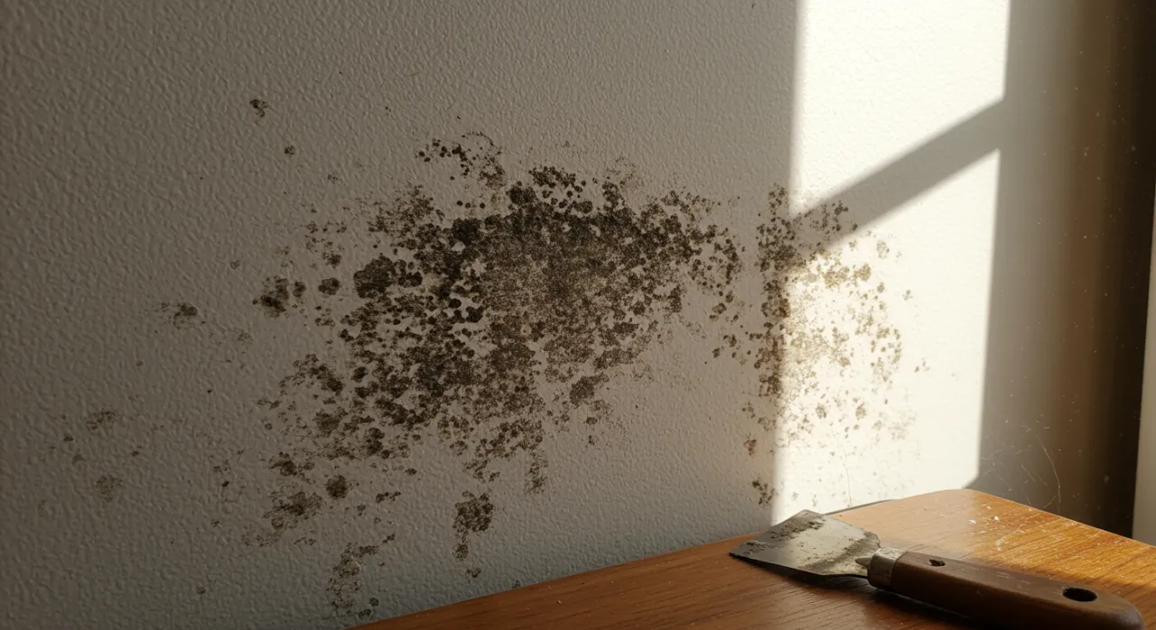 Przyczyny powstawania grzyba na ścianie schemat