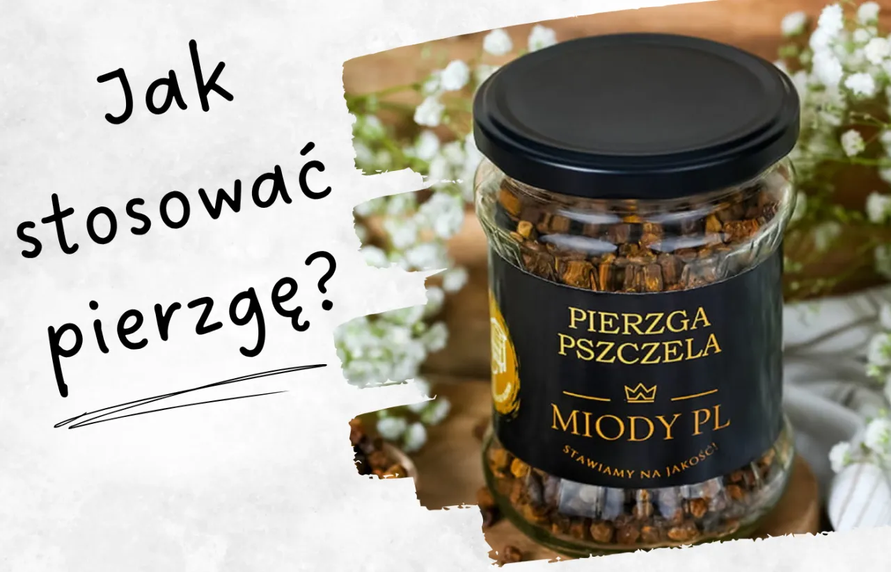 pierzga pszczela namaczanie