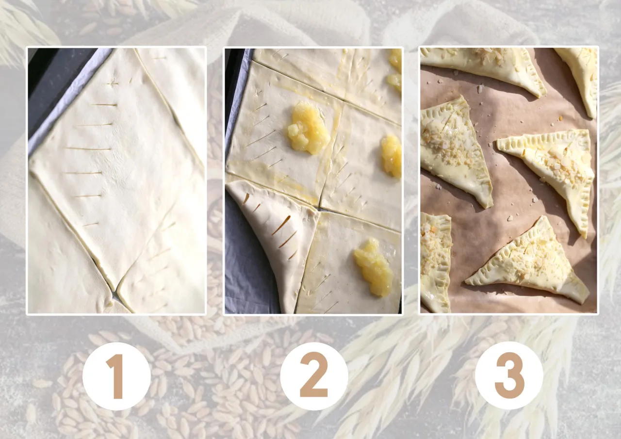 R&oacute;żne kształty ciastek francuskich krok po kroku