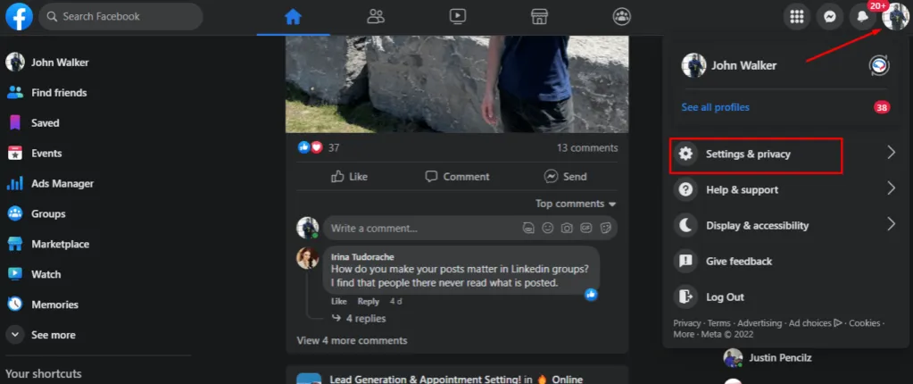 Ikony usuwania, ukrywania i tagowania na Facebooku