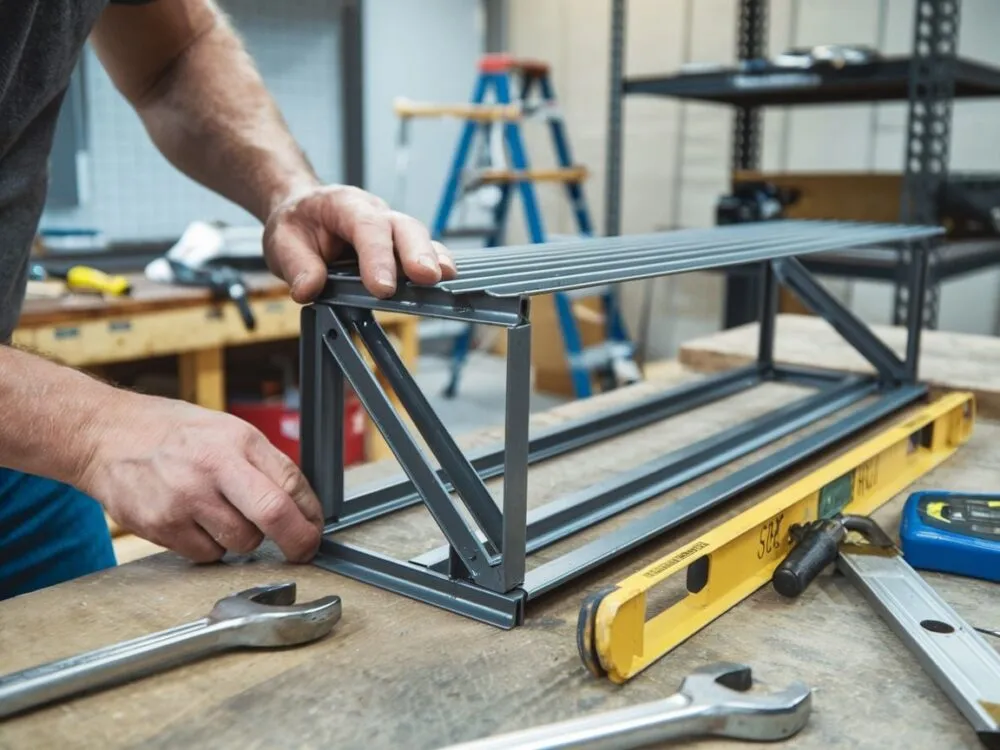 materiały i narzędzia do budowy regału