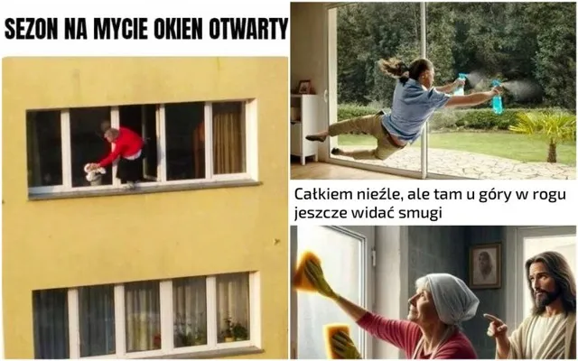 polskie tradycje świąteczne czyste okna