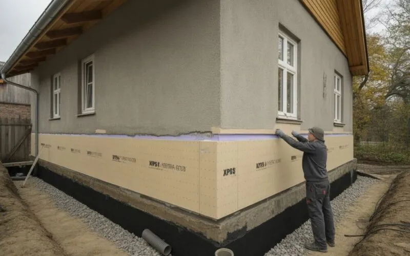 przed ociepleniem fundamentów starego domu, ocena stanu fundamentów