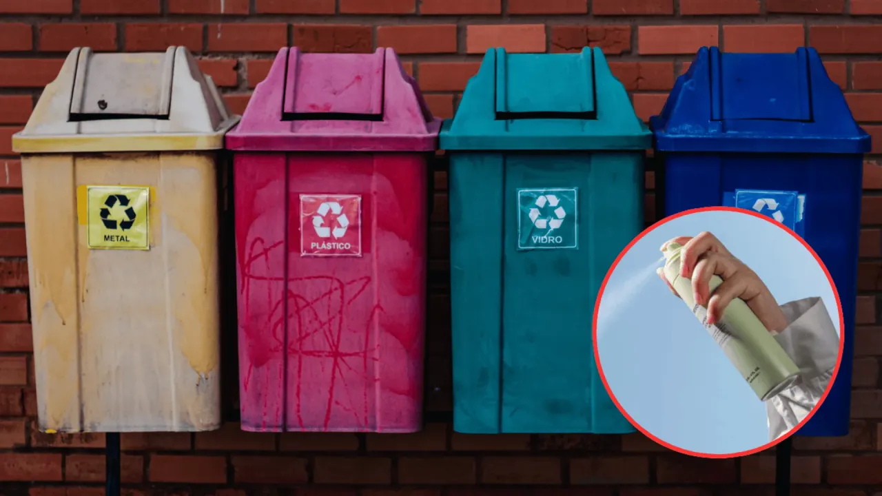 Najczęstsze błędy segregacja odpad&oacute;w aerozole