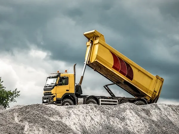 kierowca wywrotki praca budowa