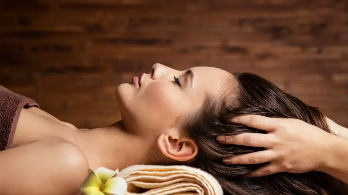 Head Spa relaksacyjny masaż głowy, luksusowa pielęgnacja włos&oacute;w