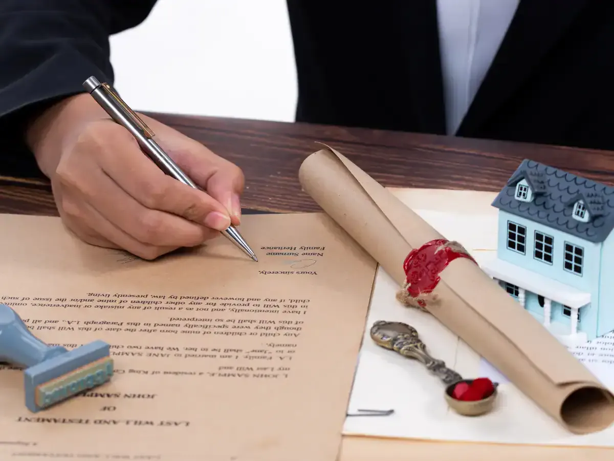 dokument sądowy z pieczęcią prawomocności