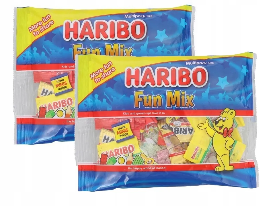 Haribo mini multipack i opakowanie zbiorcze