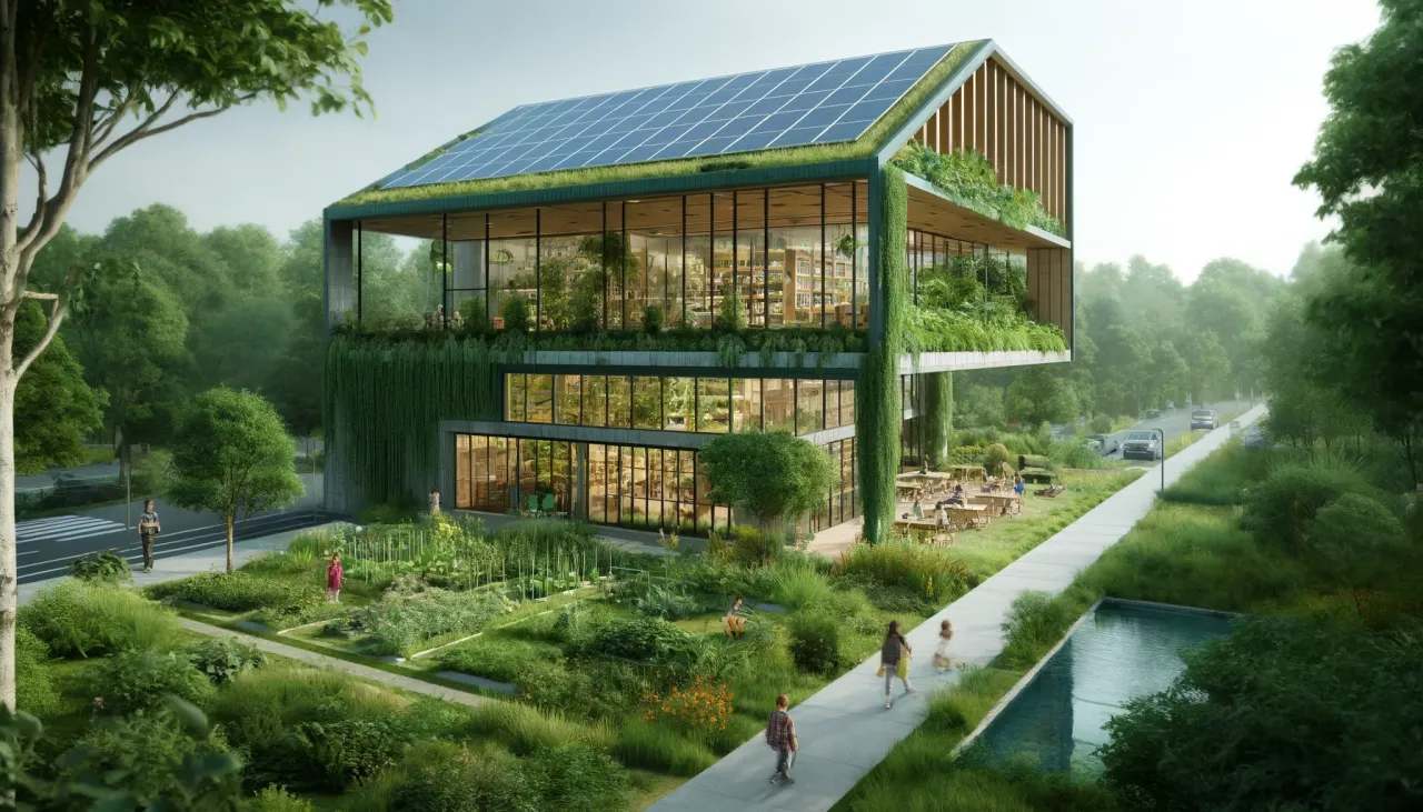 zr&oacute;wnoważone budownictwo GRC