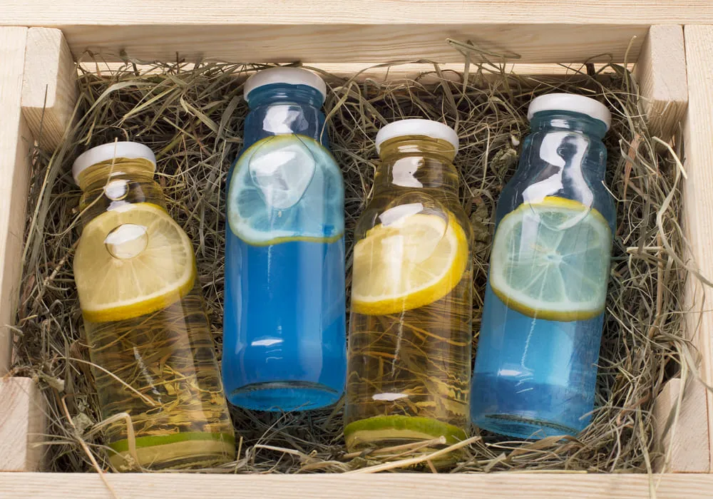 różne smaki domowe izotoniki