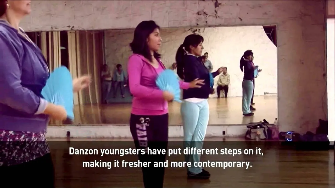 Danz&oacute;n taniec para elegancki