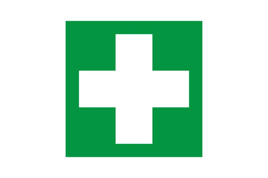 apteczka pierwszej pomocy symbol bezpieczeństwa