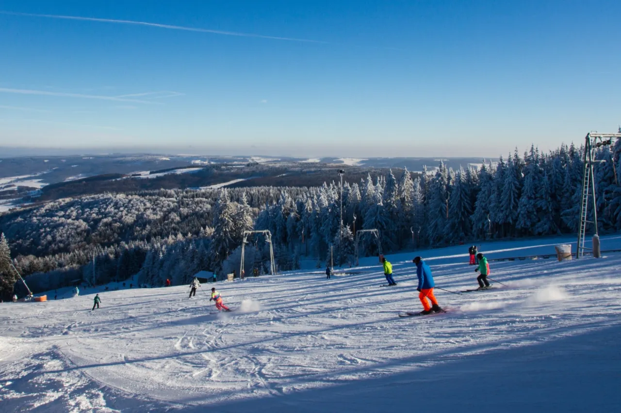Skigebiet Schwarzer Berg Rh&ouml;n Winter