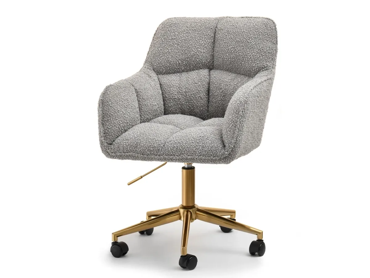 tekstury materiał&oacute;w krzesła biurowego