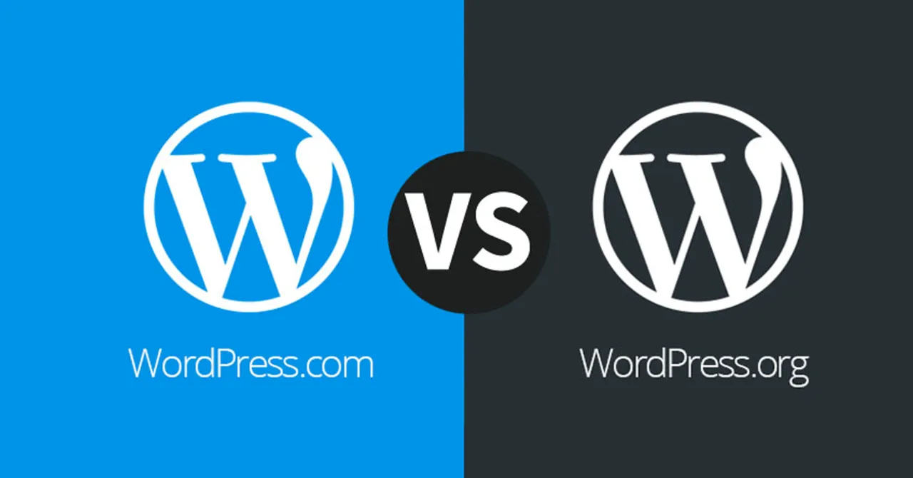 WordPress.org logo vs WordPress.com logo comparison