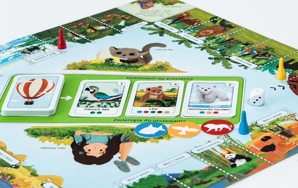 Zosia i jej Zoo gra planszowa dla jakiego wieku dziecka