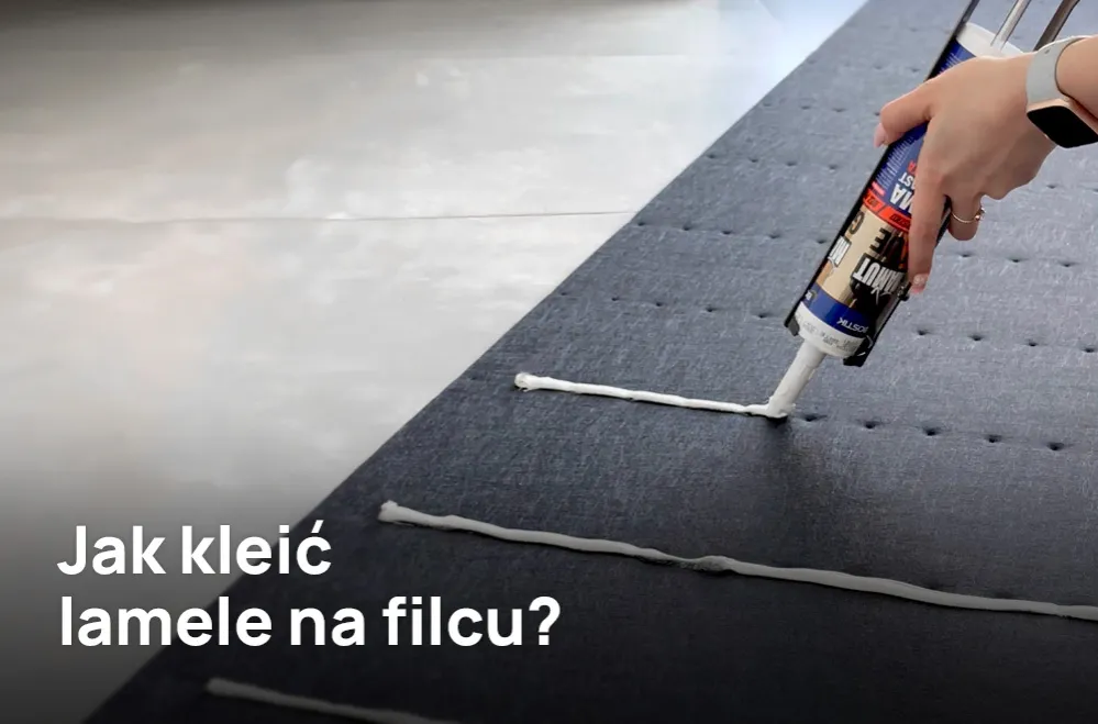 przygotowanie ściany pod lamele