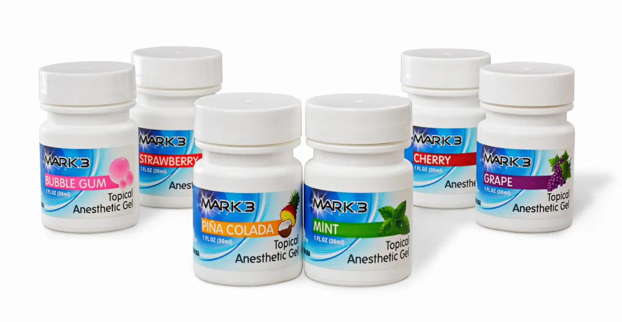 Znieczulenie powierzchniowe żel dentystyczny