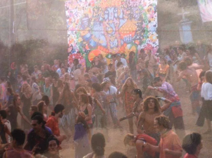 Goa trance party 90s