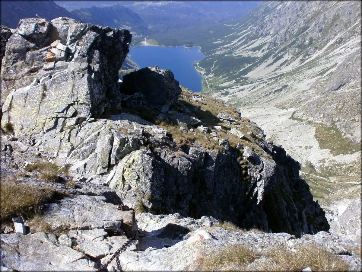 Por&oacute;wnanie trudności szlak&oacute;w GSB Orla Perć
