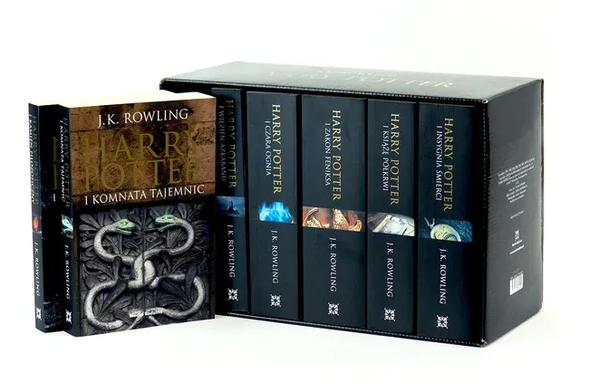 polskie wydania książek Harry Potter okładki