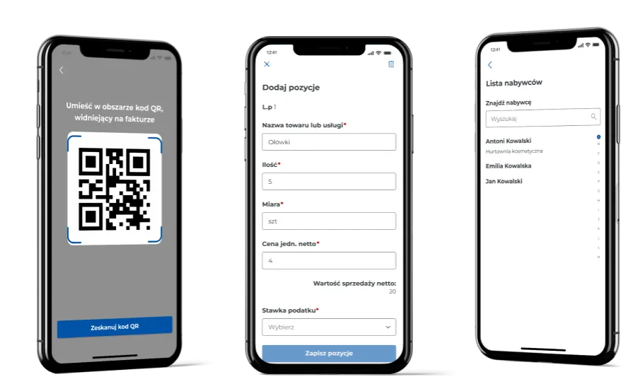Aplikacja Podatnika KSeF interfejs